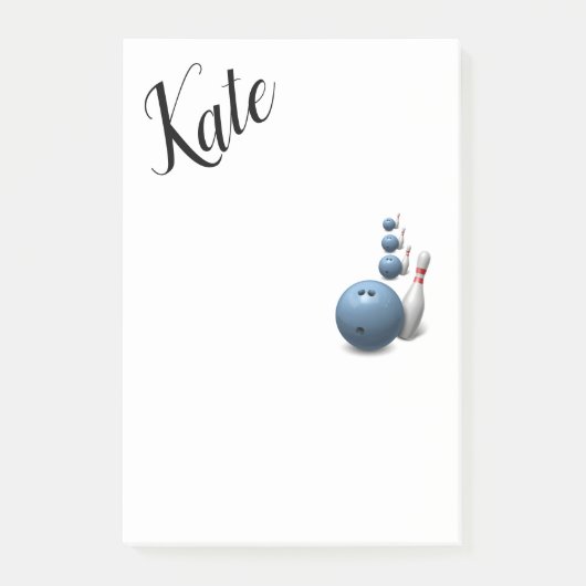 Post-it® Bowling Post-it Notes (Devant)