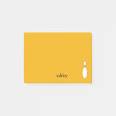 Post-it® Bowling Skittle Personnaliser (Devant)