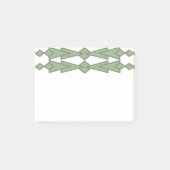 Post-it® Bowties vertes (Devant)