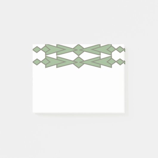 Post-it® Bowties vertes (Devant)