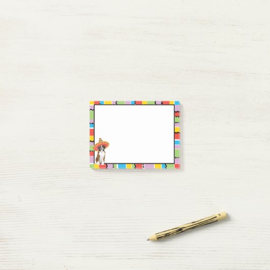 Post-it® Boxe de Fiesta (Sur un bureau)