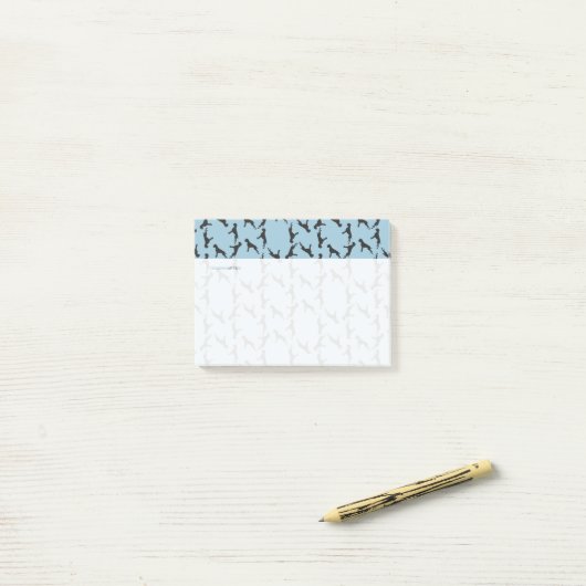 Post-it® Boxerpattern (Sur un bureau)