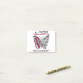 Post-it® Brain Aneurysm Awareness Month Ribbon (Sur un bureau)