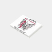 Post-it® Brain Aneurysm Awareness Month Ribbon (Incliné)