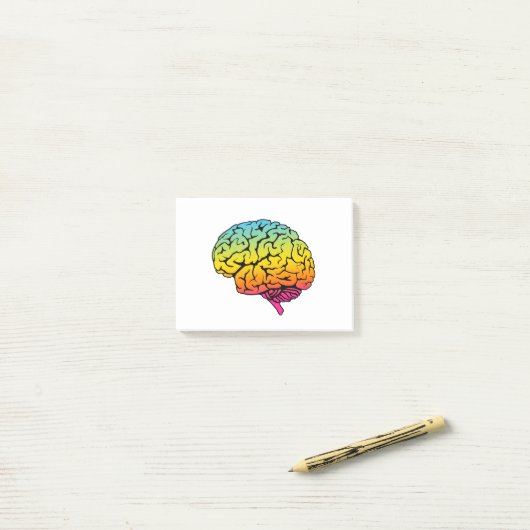 Post-it® Brainbow (Sur un bureau)