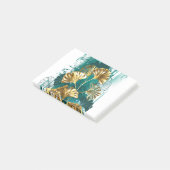 Post-it® Branche avec Feuilles d'or Ginko Biloba (Incliné)