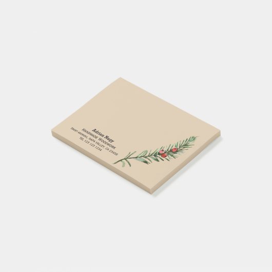 Post-it® Branche de l'arbre rustique Yew (Incliné)
