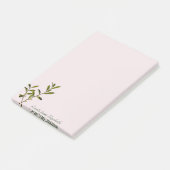 Post-it® Branche d'olive tendance - Personnalisé (Incliné)