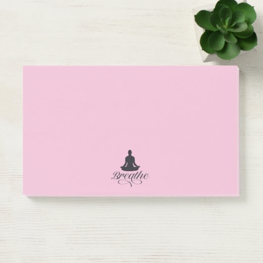 Post-it® Breathe Yoga Pose Silhouette Notes (Bureau)