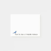 Post-it® Bright Blue Jay Personnaliser les notes (Devant)