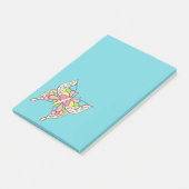 Post-it® Bright Butterfly Post It Notes (Incliné)