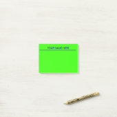 Post-it® Bright Green Post (Sur un bureau)