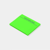 Post-it® Bright Green Post (Incliné)