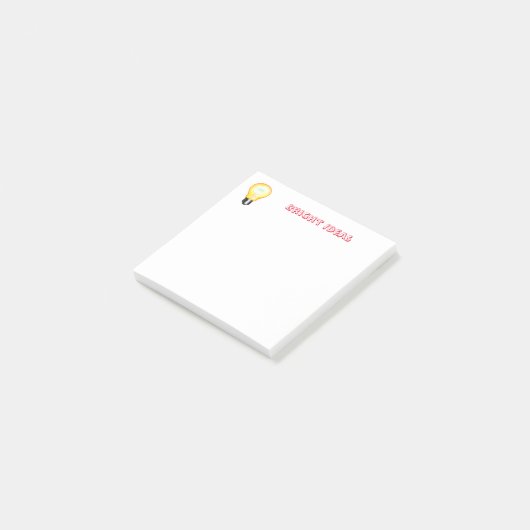 Post-it® Bright Ideas Post It Notes (Incliné)