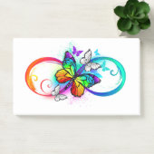 Post-it® Bright infinity with rainbow butterfly (Bureau)