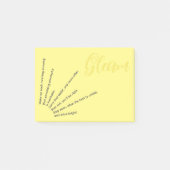 Post-it® Briller brillant post-it-note (Devant)