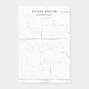 Post-it® Briques murales minimalistes sophistiquées Profess