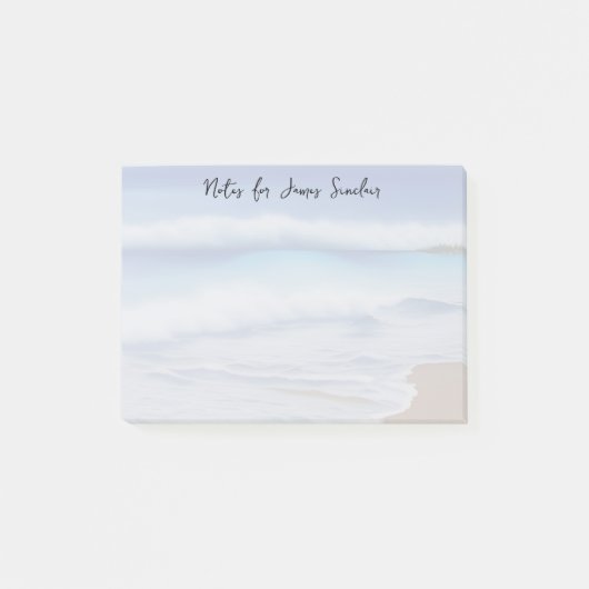 Post-it® Brise sur une plage de sable (Devant)
