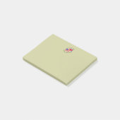 Post-it® British by Birth American par Choice Black Text (Incliné)