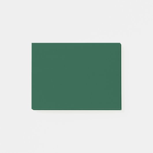 Post-it® British Racing Green Solid Color (Devant)