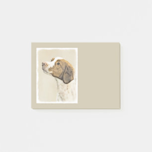 Post-it® Brittany Peinture - Cute Original Chien Art