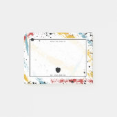 Post-it® Brochures primaires Enseignant d'art Abstrait Appl (Devant)