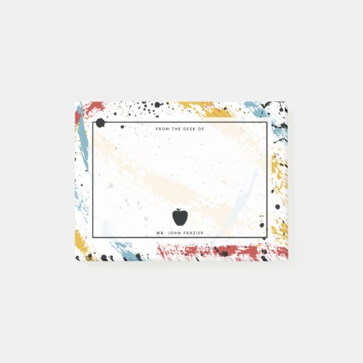 Post-it® Brochures primaires Enseignant d'art Abstrait Appl (Devant)