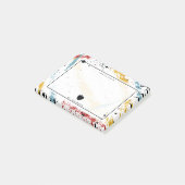 Post-it® Brochures primaires Enseignant d'art Abstrait Appl (Incliné)