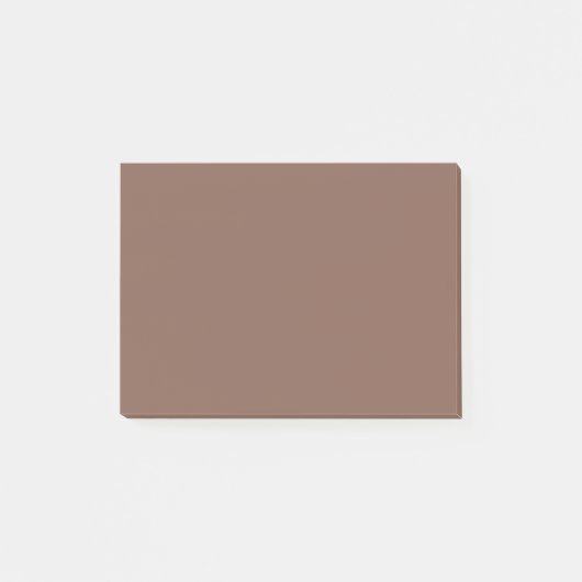 Post-it® Bronze Brown couleur solide (Devant)