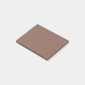 Post-it® Bronze Brown couleur solide (Incliné)