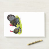 Post-it® Bronze large de Turquie (Sur un bureau)