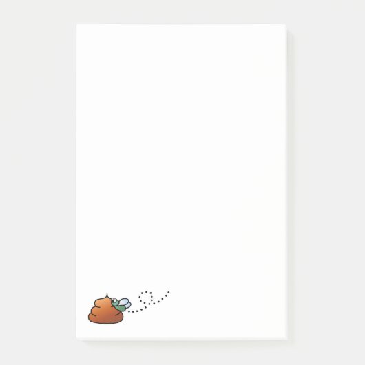 Post-it® Brootsch le PooPoo (Devant)