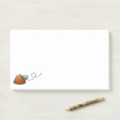 Post-it® Brootsch le PooPoo (Sur un bureau)