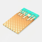 Post-it® Brosse à cône de crème glacée avec arrosage (Incliné)