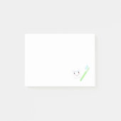 Post-it® Brosse à dents et à dents (Devant)