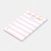 Post-it® Brosse fractionnée en lettres à faire (Incliné)