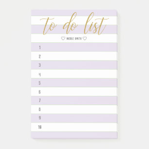 Post-it® Brosse fractionnée en lettres à faire