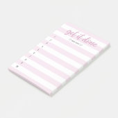 Post-it® Brosse rayée Lettré Faites-le faire (Incliné)