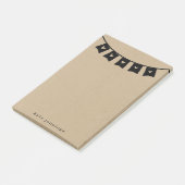 Post-it® Brouillage cardiaque rustique Kraft (Incliné)