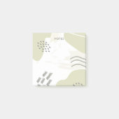 Post-it® Brouillard Abstrait Pastel (Devant)