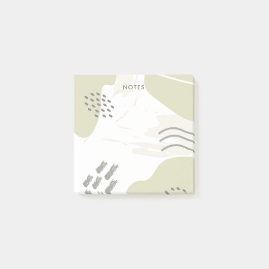 Post-it® Brouillard Abstrait Pastel (Devant)