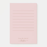 Brouiller du bureau de Lined Large sur mesure