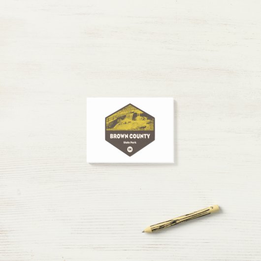 Post-it® Brown County State Park Indiana (Sur un bureau)