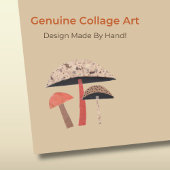 Post-it® Brown naturel de champignons du milieu du siècle i