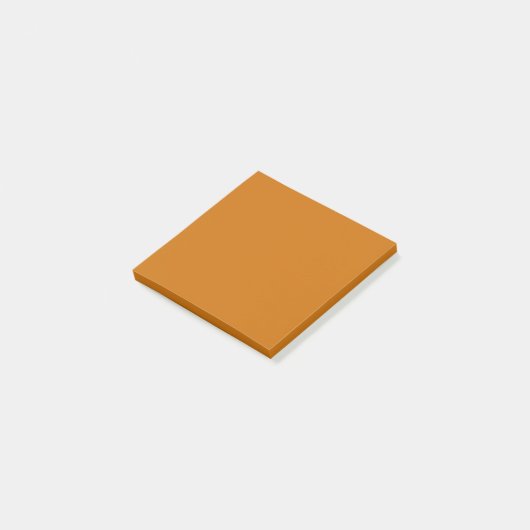 Post-it® Browny Orange (couleur solide) (Incliné)