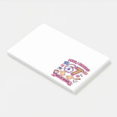 Post-it® Bruh j'ai survécu 67 jours d'école (Incliné)