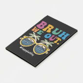 Post-it® Bruh Nous Sortons Heureux Joyeux Jour De Professeu (Incliné)