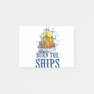 Post-it® Brûler les navires, Pour les fans de King et Count