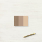 Post-it® brun (Sur un bureau)