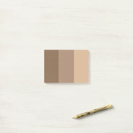 Post-it® brun (Sur un bureau)